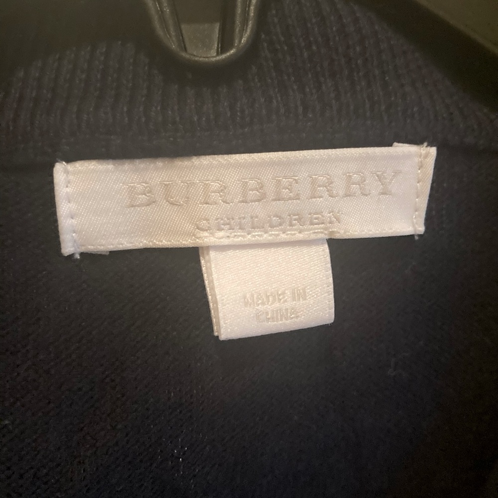 Burberry boys sweater